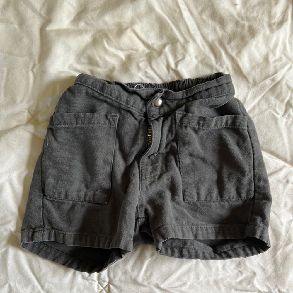 Comfy Charcoal Kids' Shorts